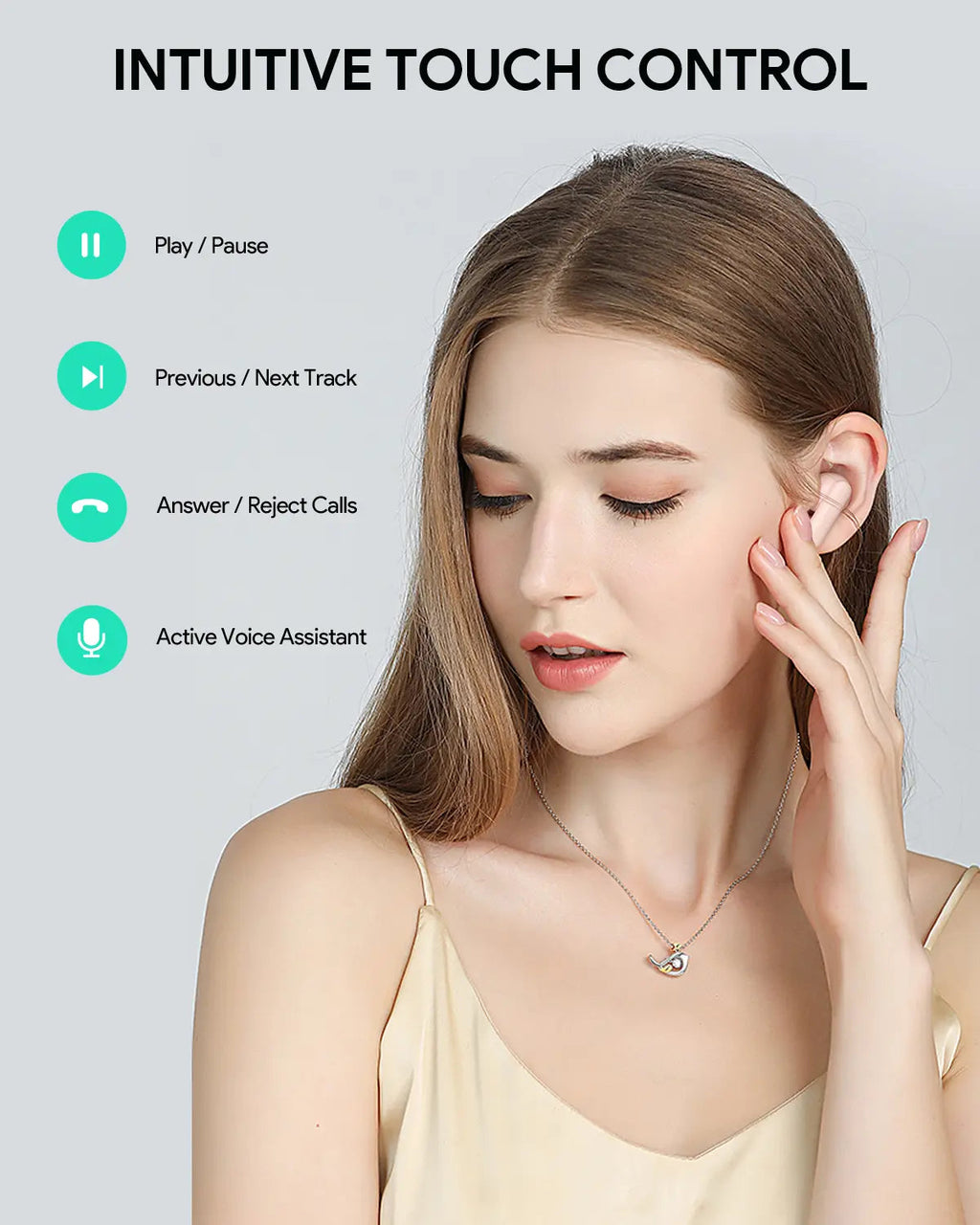 AUKEY Move Mini S True Wireless Earbuds with 10mm Drivers & IPX5 Water Resistance – EP-M1S