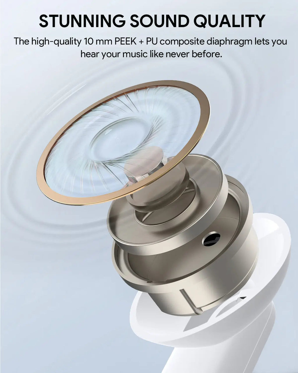 AUKEY Move Mini S True Wireless Earbuds with 10mm Drivers & IPX5 Water Resistance – EP-M1S