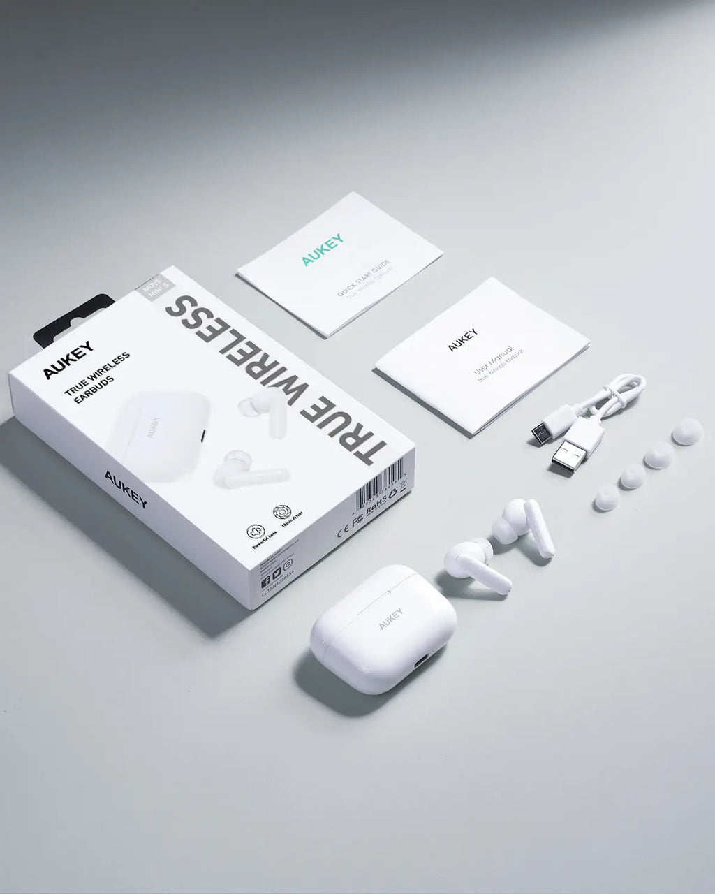 AUKEY Move Mini S True Wireless Earbuds with 10mm Drivers & IPX5 Water Resistance – EP-M1S