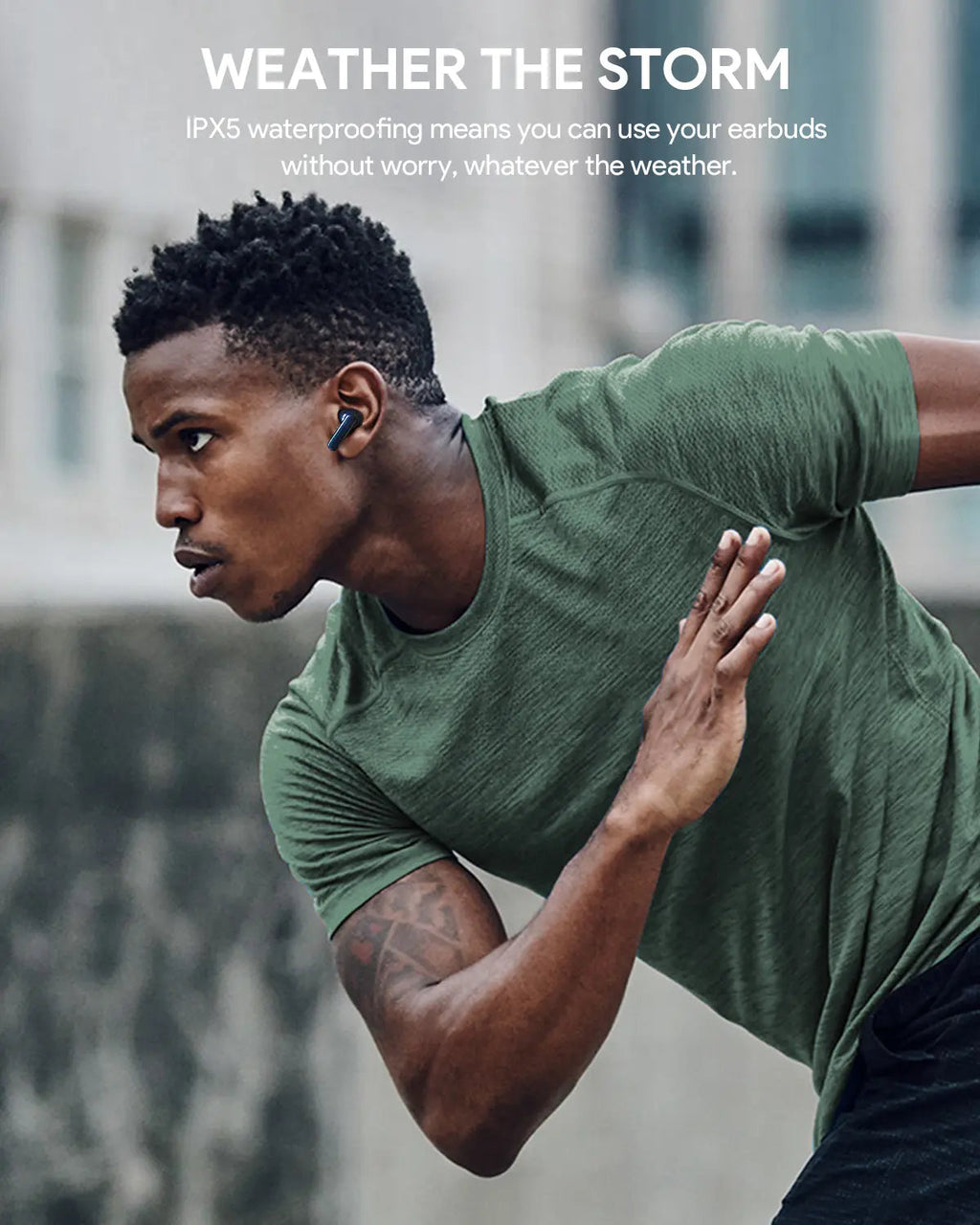 AUKEY True Wireless ANC Earbuds with Bluetooth 5.2, 28dB Noise Cancelling & IPX5 Water Resistance – EP-M1NC