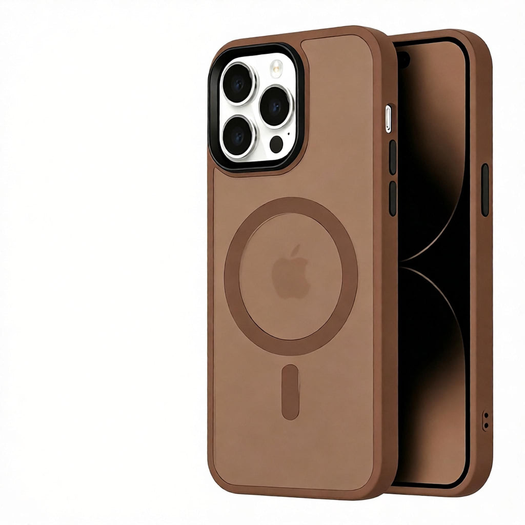 Matte Sandblasted Anti-Drop Phone Case - Soft Silicone Skin Feel Cover for iPhone - Shockproof Protective Case with Camera Protection - Sand Yellow for iPhone 18 Pro Max